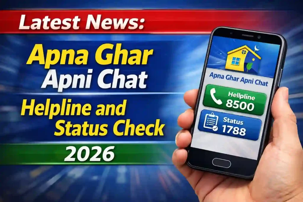 Apna Ghar Apni Chat Helpline & Status Check Guide 2026