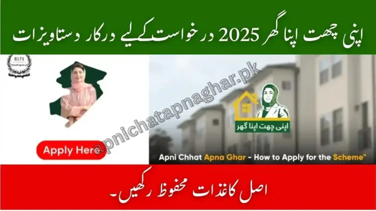 Required Documents for Apni Chhat Apna Ghar 2025 Application