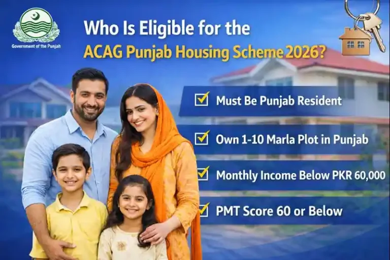 Who Is Eligible for the ACAG Punjab Housing Scheme 2026