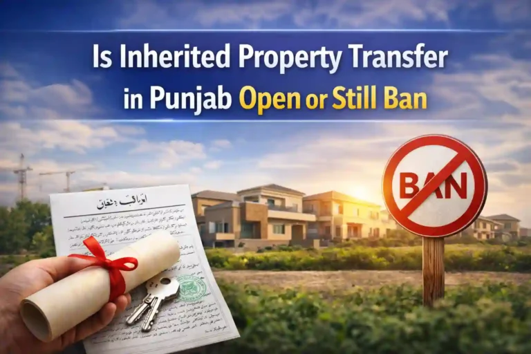 Is Inherited Property Transfer in Punjab Open or Still Ban