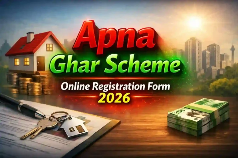 Apna Ghar Scheme Online Registration Form 2026